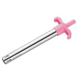 Gas Lighter Plastic Handle Regular Body - pin color